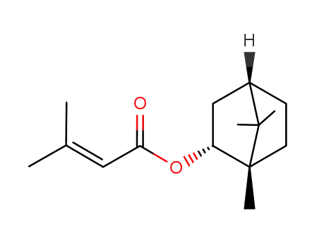 1,7,7-trimethylbicyclo<2.2.1>hept-2-yl 3-methyl-2-butenoate