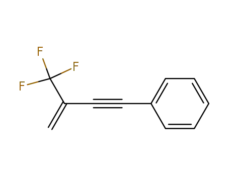 (3-(trifluoromethyl)but-3-en-1-yn-1-yl)benzene