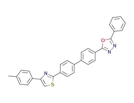 2-Phenyl-5-[4'-(4-p-tolyl-thiazol-2-yl)-biphenyl-4-yl]-[1,3,4]oxadiazole