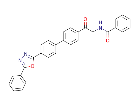4'-<(benzoylaminomethyl)carbonyl>-4-(5-phenyl-1,3,4-oxadiazol-2-yl)biphenyl
