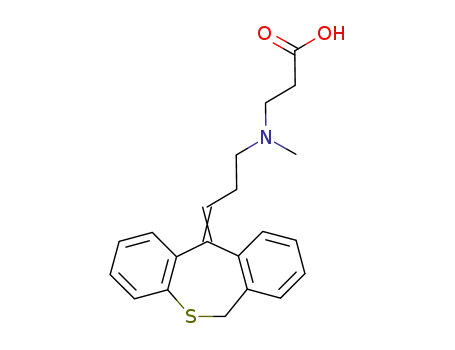 3-thiepin-11-ylidene)propyl>-N-methylamino>propionic acid