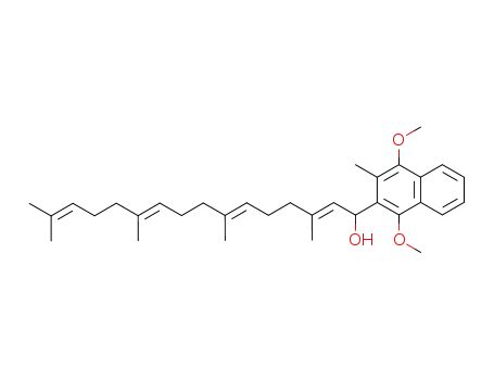 (2'E,6'E,10'E)-2-Methyl-3-(1'-hydroxy-3',7',11',15'-tetramethyl-2',6',10',14'-hexadecatetraenyl)-1,4-dimethoxynaphthalene