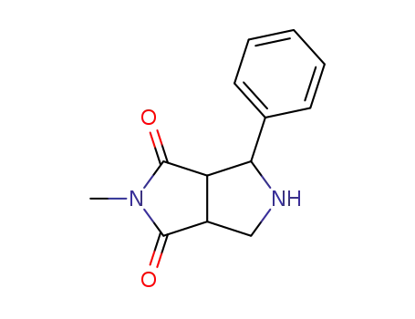 2-Methyl-4-phenyl-tetrahydro-pyrrolo[3,4-c]pyrrole-1,3-dione