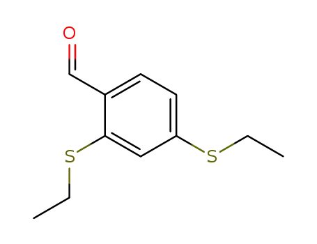 2,4-bis(ethylthio)-benzaldehyde