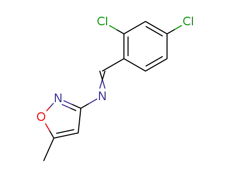 [1-(2,4-Dichloro-phenyl)-meth-(E)-ylidene]-(5-methyl-isoxazol-3-yl)-amine