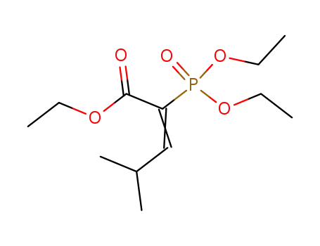 (E)-2-(Diethoxy-phosphoryl)-4-methyl-pent-2-enoic acid ethyl ester