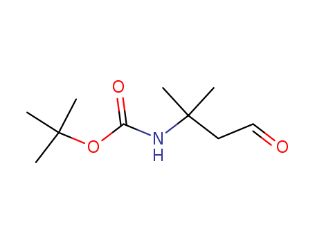 Carbamic acid, (1,1-dimethyl-3-oxopropyl)-, 1,1-dimethylethyl ester (9CI)