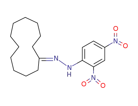 Molecular Structure of 907-99-3 (Cyclododecanone, (2,4-dinitrophenyl)hydrazone)