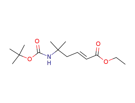 ethyl (2E)-5-(tert-butoxycarbonylamino)-5-methylhex-2-enoate