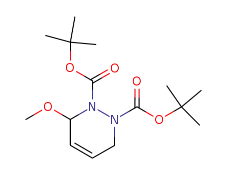 di-tert-butyl 3-methoxy-1,2,3,6-tetrahydropyridazine-1,2-dicarboxylate