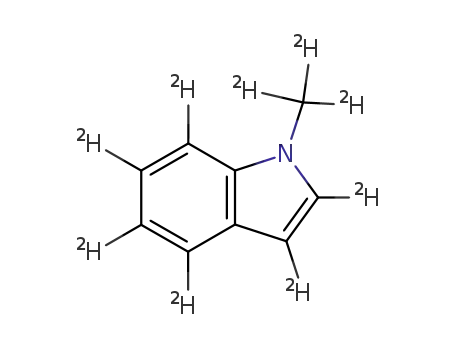 1-(methyl-d3)-1H-(indole-d6)
