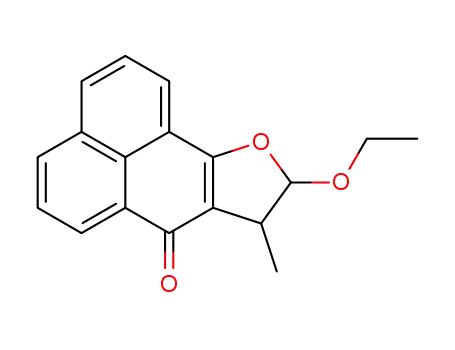 9-ethoxy-8-methyl-8,9-dihydro-phenaleno[1,2-b]furan-7-one