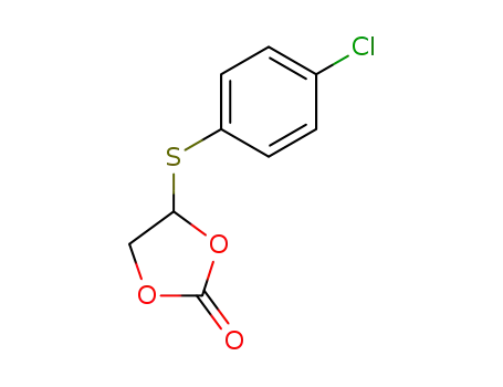 1,3-Dioxolan-2-one, 4-[(4-chlorophenyl)thio]-