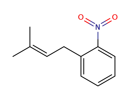 1-(3-methylbut-2-en-1-yl)-2-nitrobenzene