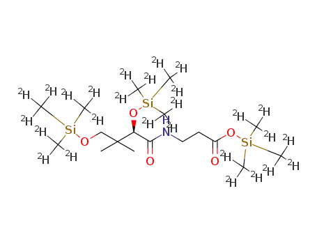 tris([2H9]trimethylsilyl)-(R)-pantothenic acid