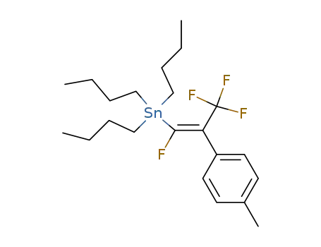 tributyl-(1,3,3,3-tetrafluoro-2-p-tolyl-propenyl)-stannane