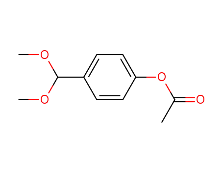 acetic acid 4-dimethoxymethyl-phenyl ester