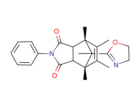 (1S,7R)-10-(4,5-Dihydro-oxazol-2-yl)-1,7,8,9,10-pentamethyl-4-phenyl-4-aza-tricyclo[5.2.1.02,6]dec-8-ene-3,5-dione