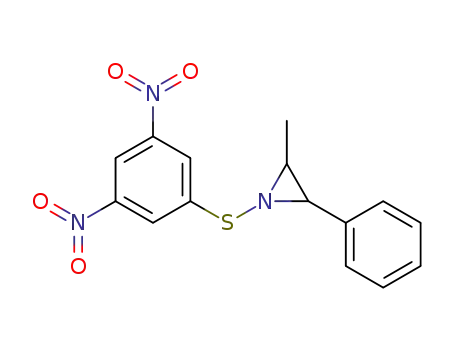 1-(3,5-dinitro-phenylsulfanyl)-2-methyl-3-phenyl-aziridine