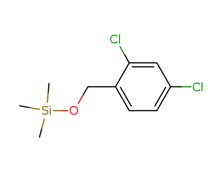 Molecular Structure of 624286-51-7 (Silane, [(2,4-dichlorophenyl)methoxy]trimethyl-)