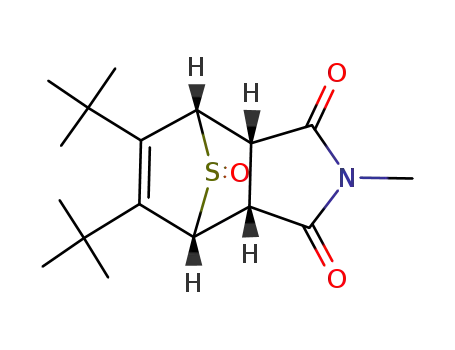 (1R,2R,6S,7S)-8,9-Di-tert-butyl-4-methyl-10-oxo-10λ4-thia-4-aza-tricyclo[5.2.1.02,6]dec-8-ene-3,5-dione