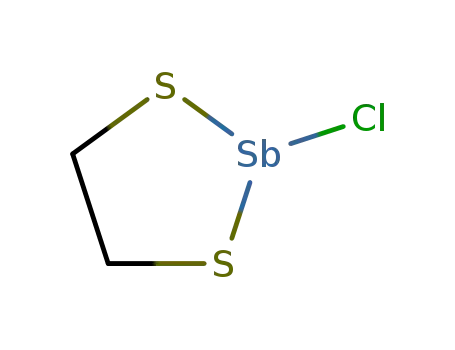 Molecular Structure of 3741-30-8 (1,3,2-Dithiastibolane, 2-chloro-)