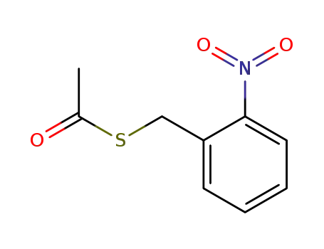 1-{[(2-nitrophenyl)methyl]sulfanyl}ethan-1-one