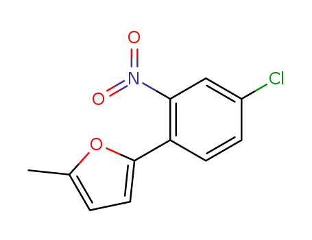2-methyl-5-(4-chloro-2-nitrophenyl)-furan