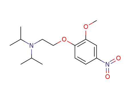 N,N-diisopropyl-N-[2-(2-methoxy-4-nitrophenoxy)ethyl]amine