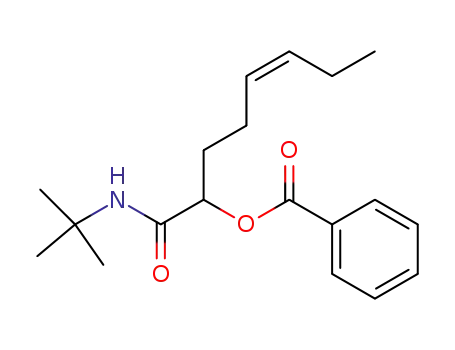 (Z)-1-(tert-butylcarbamoyl)hept-4-enyl benzoate