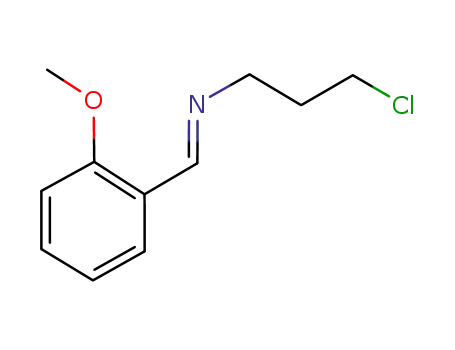 2-methoxybenzylidene-(3-chloro-1-propylamine)
