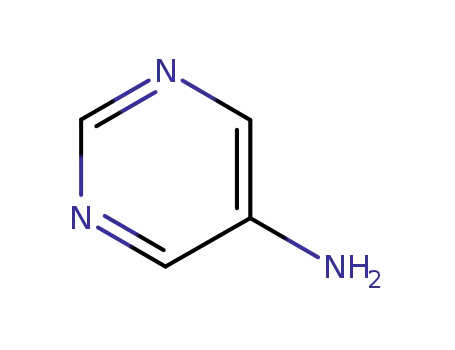 Molecular Structure of 591-55-9 (5-AMINOPYRIMIDINE)