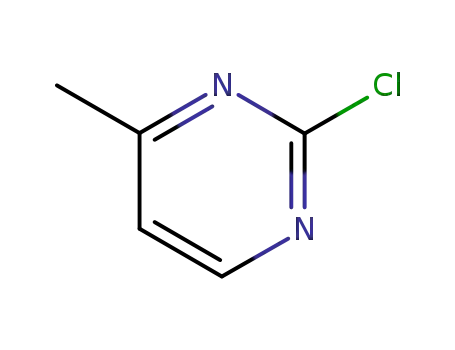 Molecular Structure of 13036-57-2 (2-Chloro-4-methylpyrimidine)