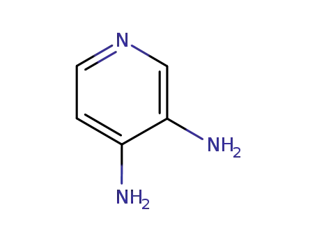 Molecular Structure of 54-96-6 (3,4-Diaminopyridine)