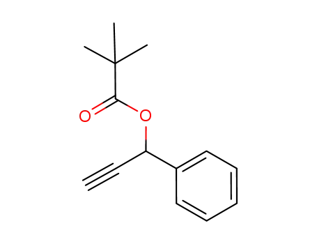 1-phenylprop-2-yn-1-yl pivalate