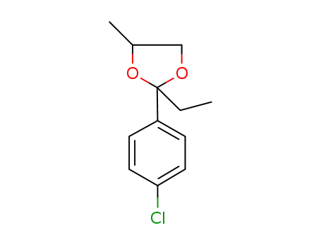 2-(4-chlorophenyl)-2-ethyl-4-methyl-1,3-dioxolane