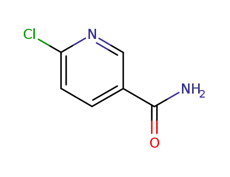 Molecular Structure of 6271-78-9 (6-Chloronicotinamide)