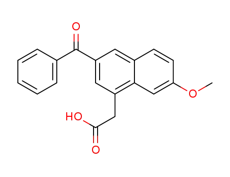 (3-benzoyl-7-methoxy-1-naphthyl)acetic acid