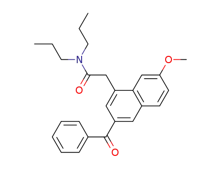 (3-benzoyl-7-methoxy-1-naphthyl)-N,N-dipropylacetamide