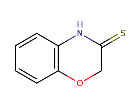 Molecular Structure of 14183-51-8 (2H-1,4-Benzoxazine-3(4H)-thione)