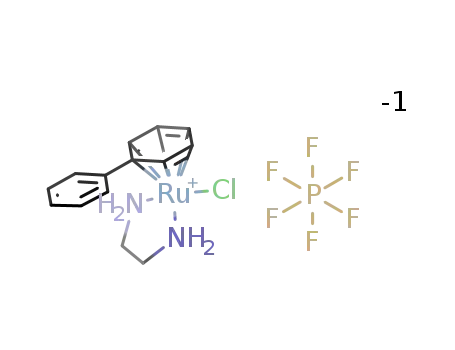 [(η6-biphenyl)(ethylenediamine)chlororuthenium(II)] hexafluorophosphate