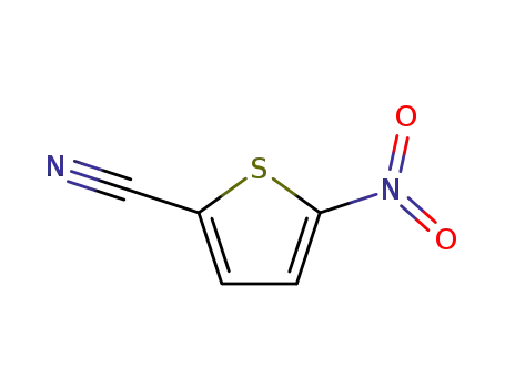 Molecular Structure of 16689-02-4 (5-Nitrothiophene-2-carbonitrile)