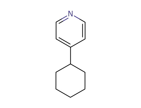 Molecular Structure of 13669-35-7 (Pyridine, 4-cyclohexyl-)