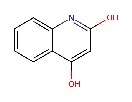 Molecular Structure of 70254-44-3 (quinoline-2,4-diol)