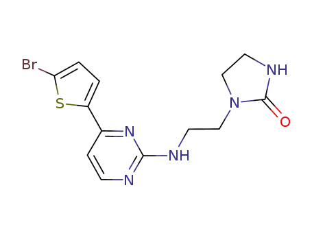 1-(2-(4-(5-bromothiophen-2-yl)pyrimidin-2-ylamino)ethyl)imidazolidin-2-one
