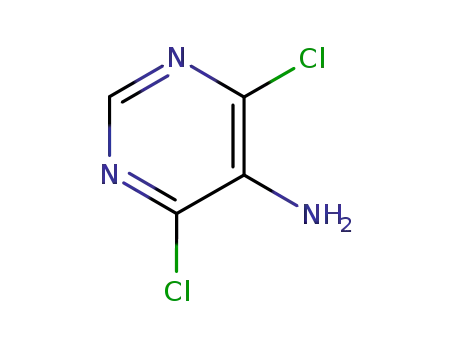 4,6-Dichloro-pyrimidin-5-ylamine cas no. 5413-85-4 97%