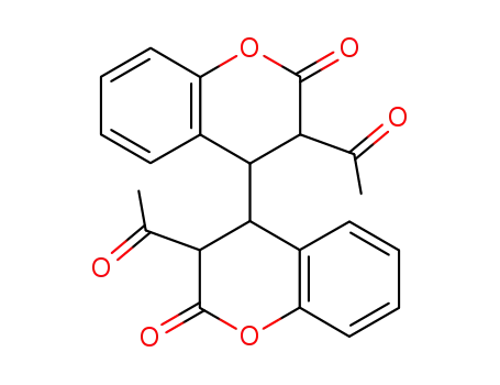 3,3'-diacetyl-3,3',4,4'-tetrahydro-4,4'-biscoumarin