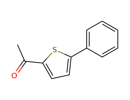 Molecular Structure of 1665-41-4 (1-(5-Phenylthien-2-yl)ethanone)