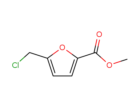 Molecular Structure of 2144-37-8 (METHYL 5-(CHLOROMETHYL)-2-FUROATE)