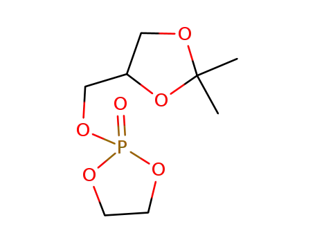 2-(2,2-dimethyl-1,3-dioxolan-4-ylmethoxy)-2-oxo-1,3,2-dioxaphospholane